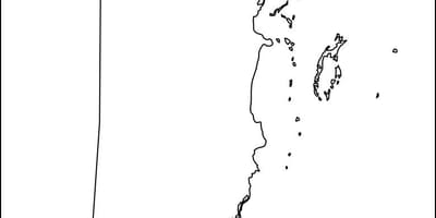 Mapa ng Belize balangkas