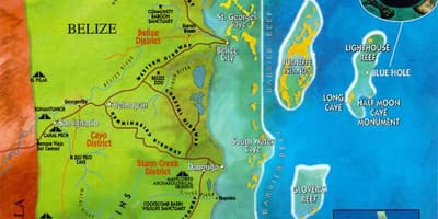 Mapa ng Belize zoo