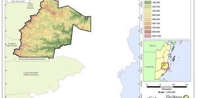Mapa ng sittee ilog Belize